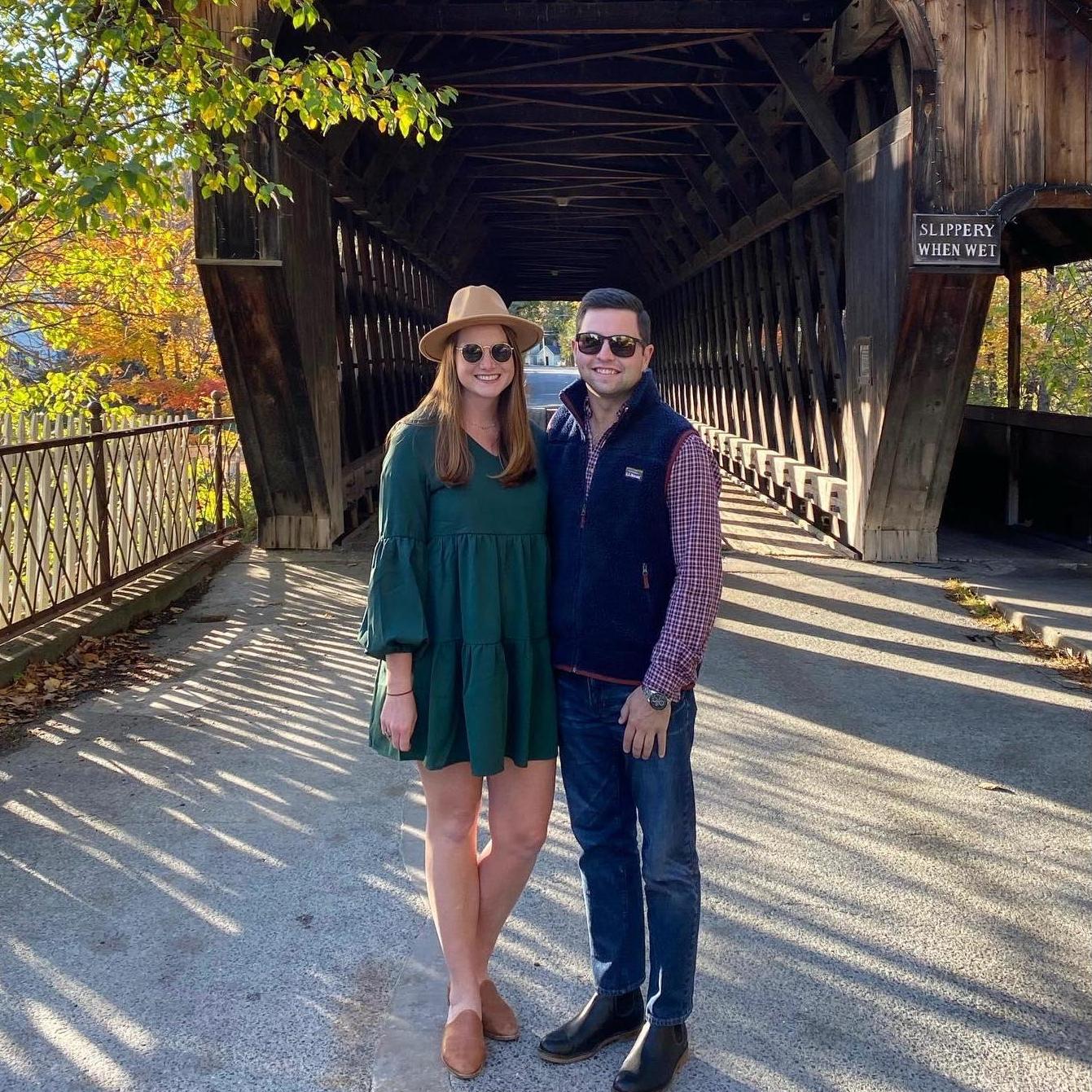 Our first "fall foliage" trip to Woodstock, VT. Mike showed Meagan covered bridges and converted her to a leaf peeper!