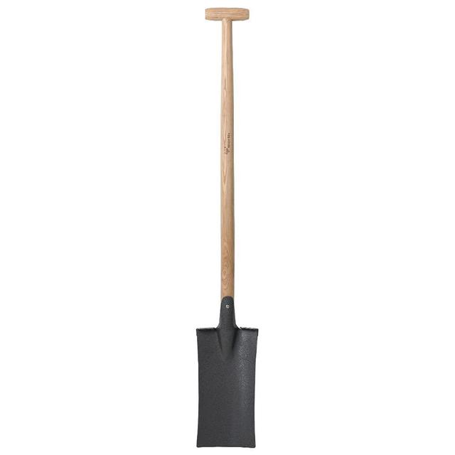 Worth Garden 48 Inch T-Grip Heavy Duty Handle 13-inch Square Blade Carbon Steel Blade Transfer Spade Shovels for Digging Flat Edge Spade