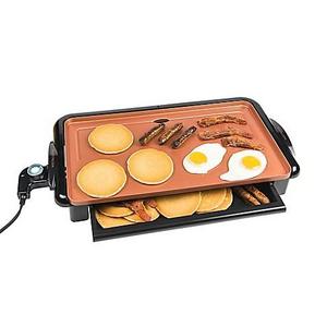 Electrics Copper Griddle with Drawer