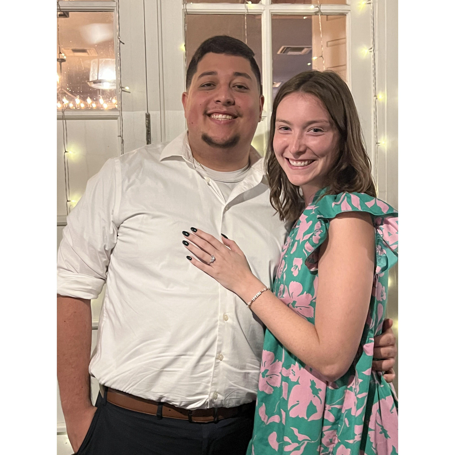The day we got engaged!