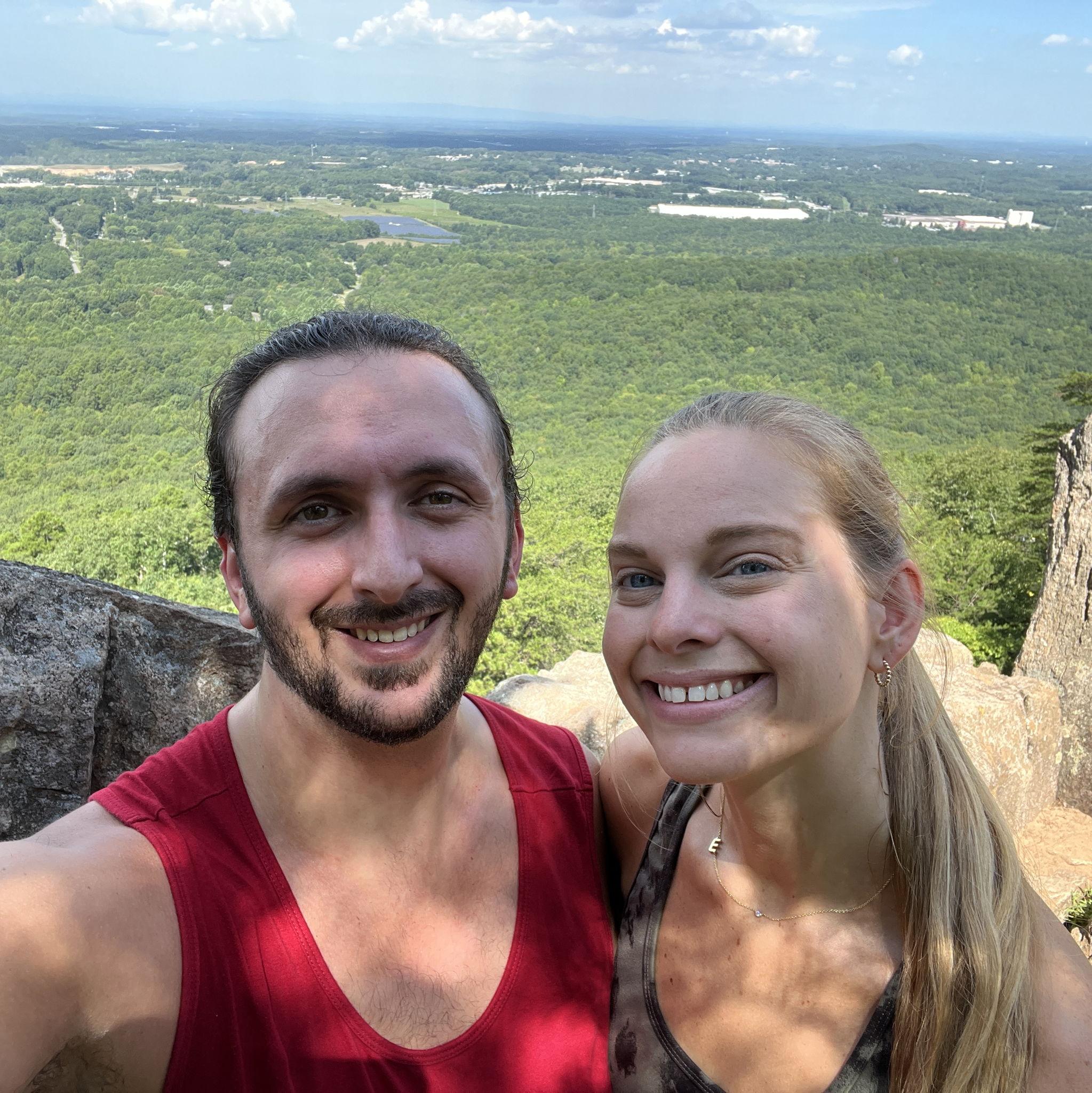 One of our many hikes!