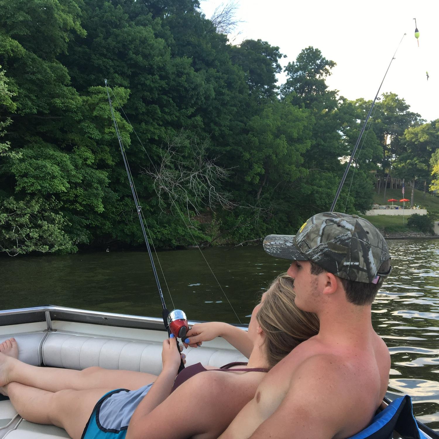May 2018 - Fishing on Lake Freeman