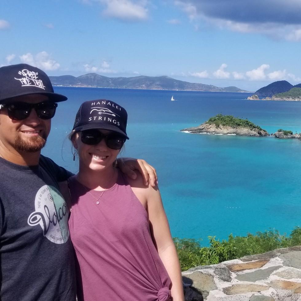 Us in Virgin Islands