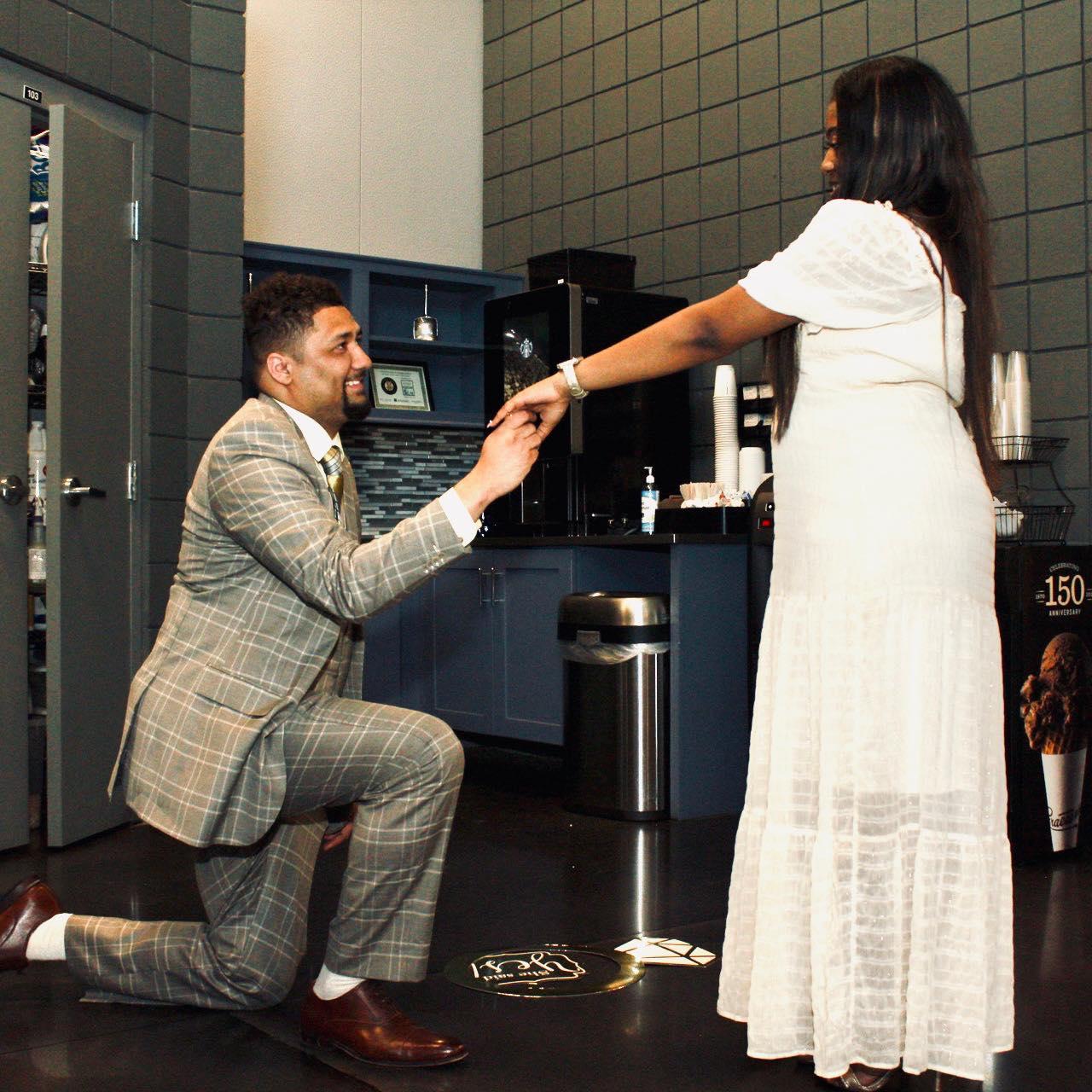 Justin's proposal, 05/29/2022 @ Lunken Airport! She said YES!