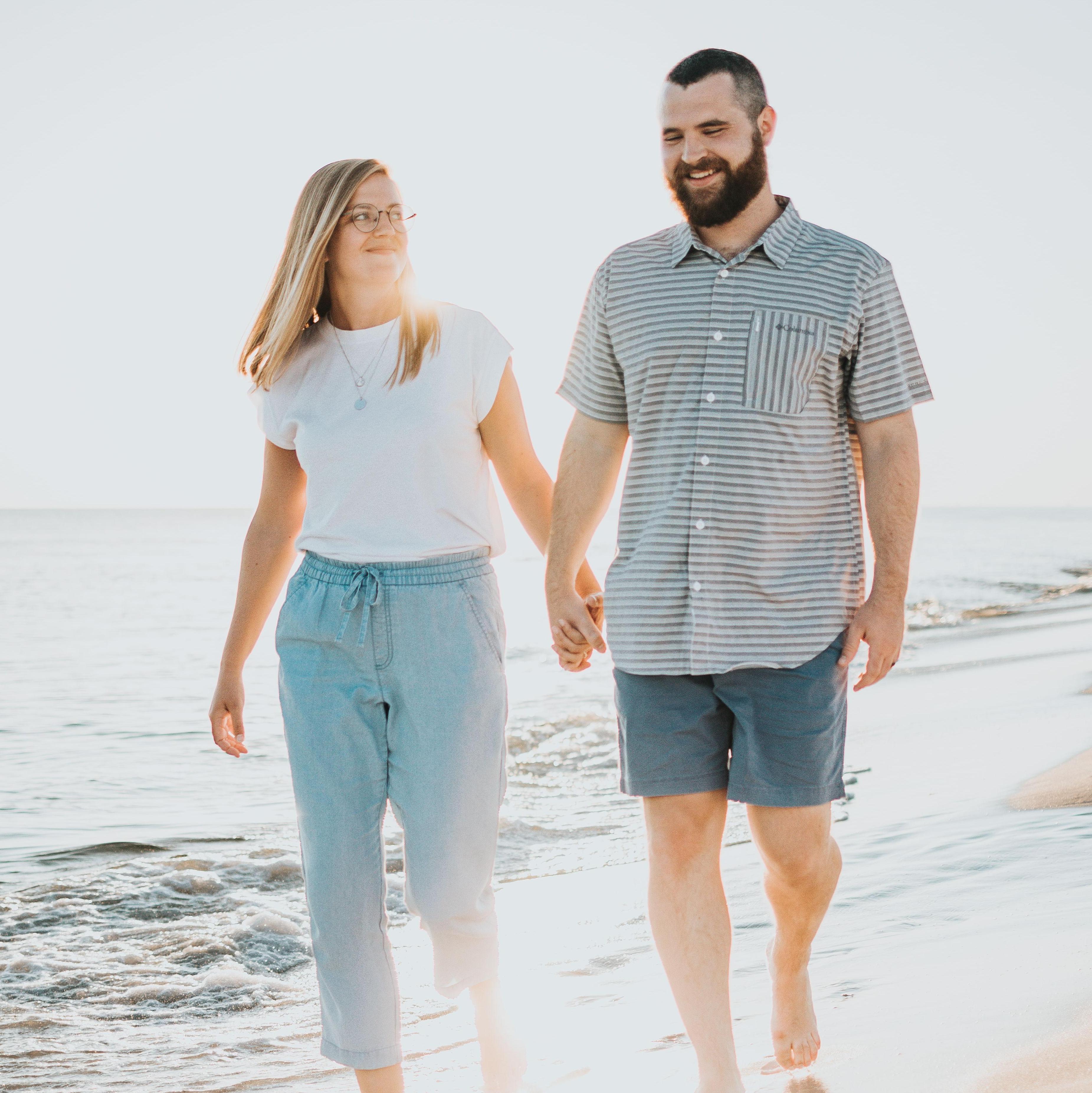 Caroline and Zach were together for 5 years prior to their engagement, in a relationship that took them on many adventures.