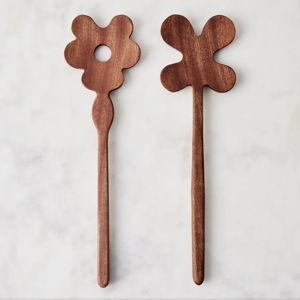 AREAWARE Selena Liu Serving Friends Flower Salad Servers
