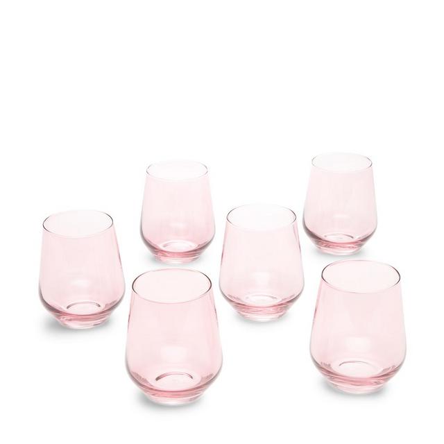 Stemless Glasses, Set of 6