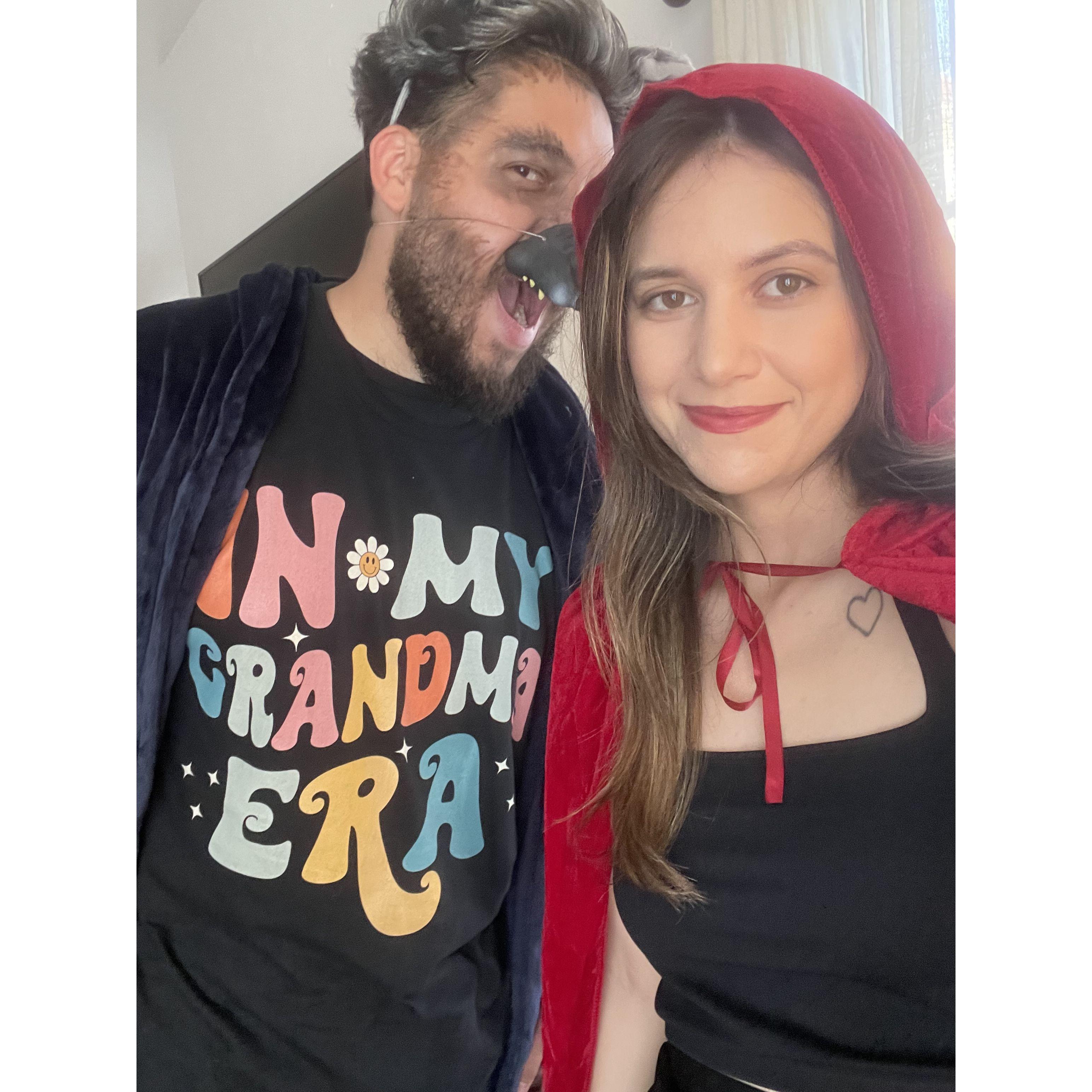 Little Red Riding Hood and Grandma. Halloween 23'