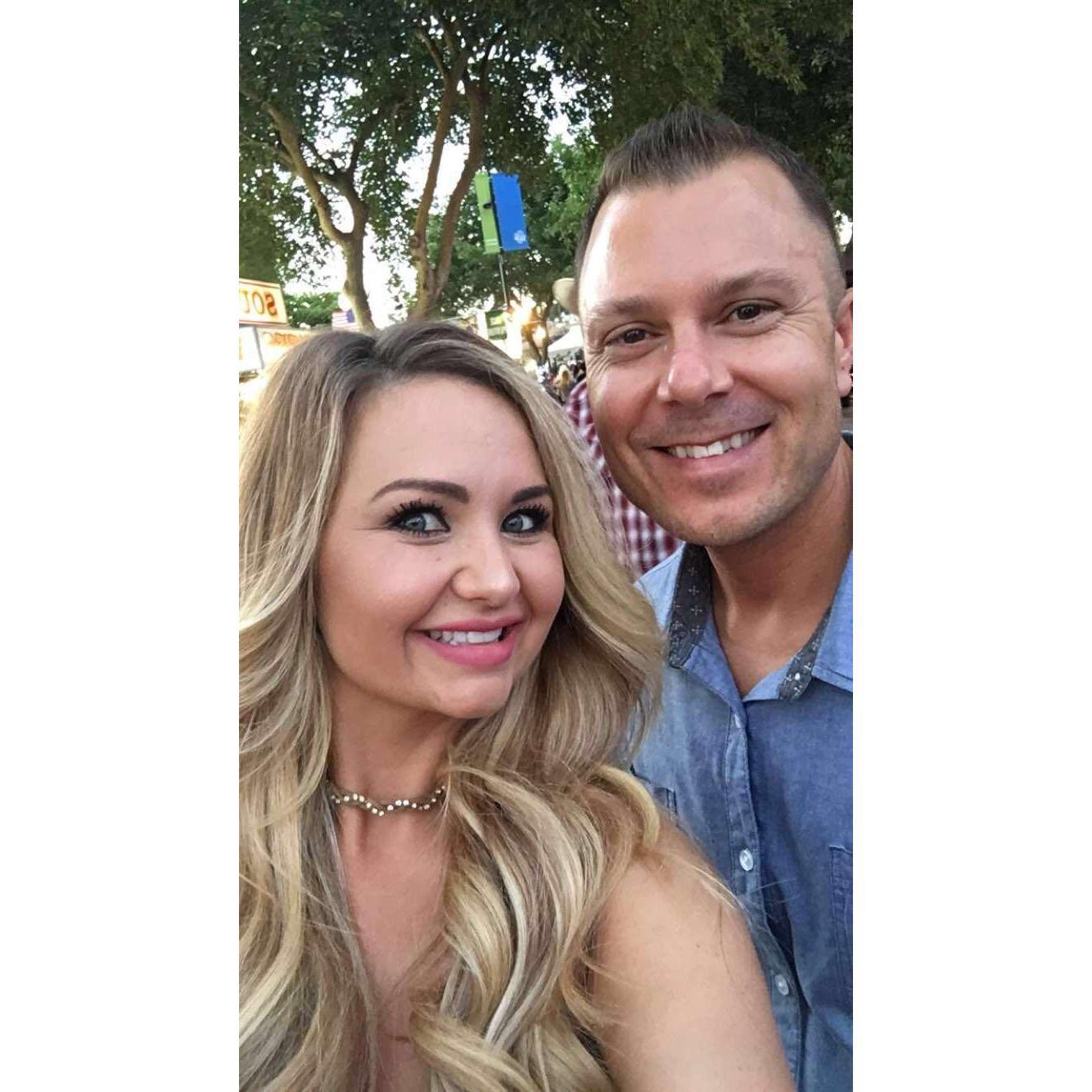 Garth Brooks concert in SLO. Oh how we love county music!