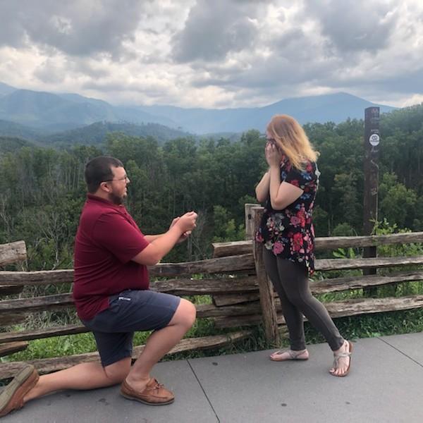 That big moment! Gatlinburg, TN 2020