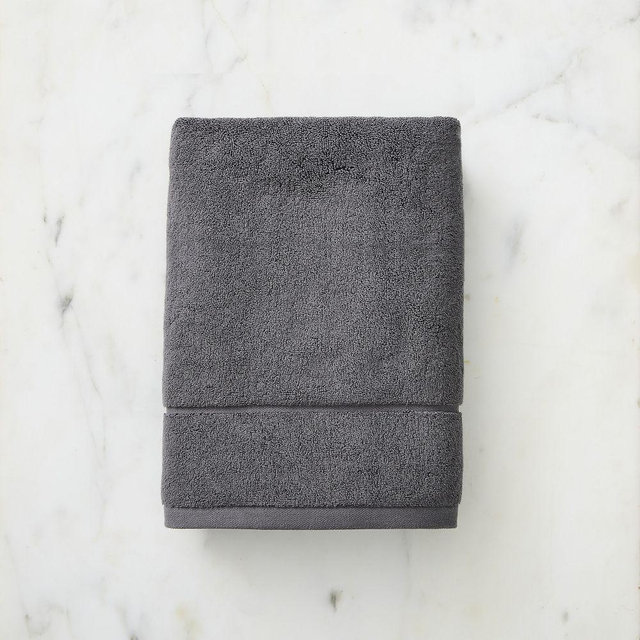 Luxury Spa Towel, Bath Towel, Charcoal