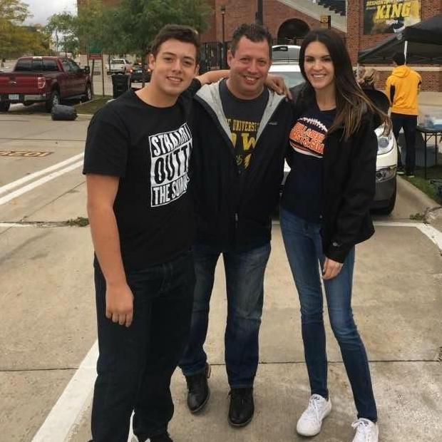 Our Illinois / Iowa Rivalry and my soon to be son 🥰