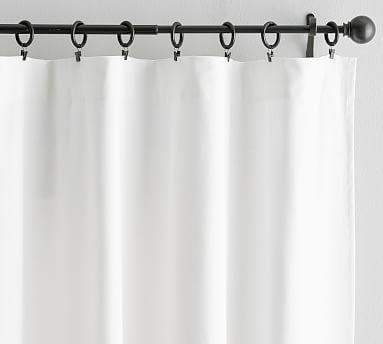 Broadway Curtain, Set of 2, 84", White
