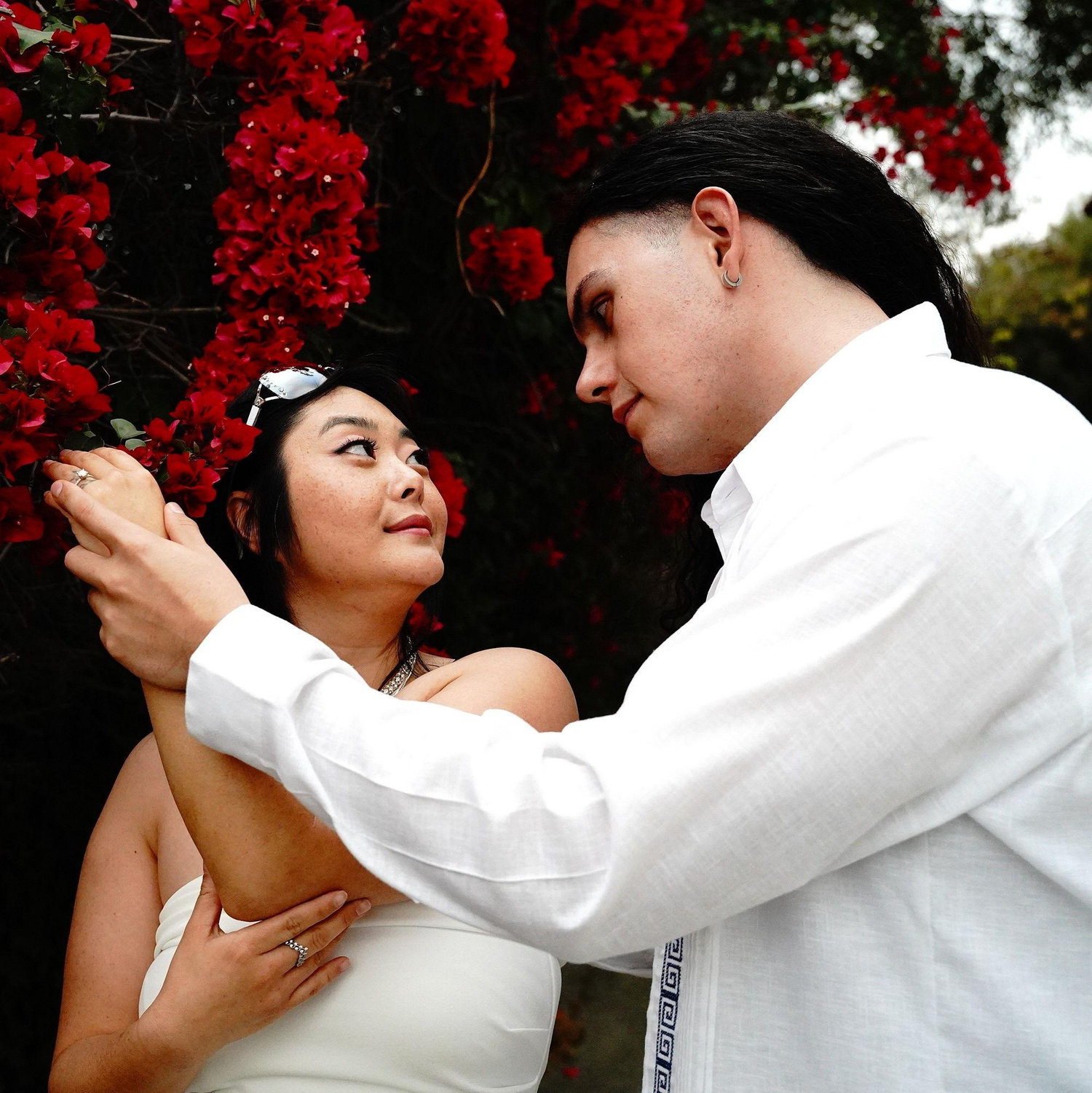 Soo and Josué love each other very much, as seen here captured by their good friend Ryan.