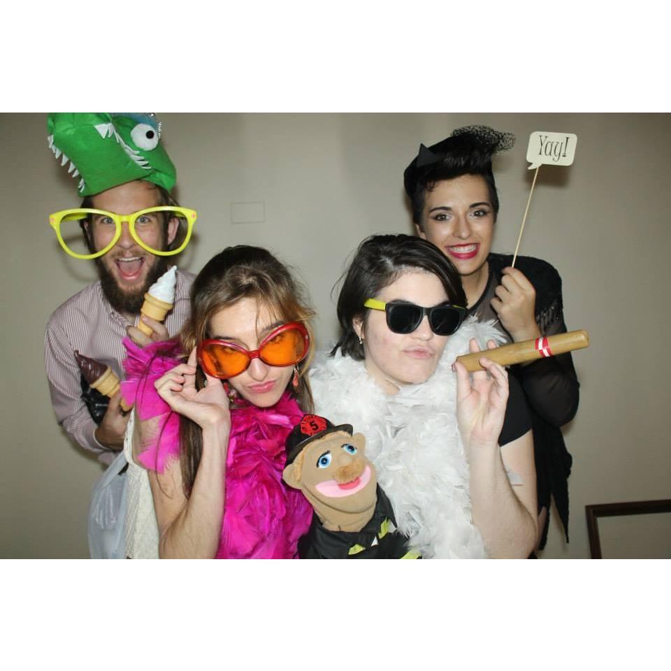 Our senior year with Brenna and Andrea