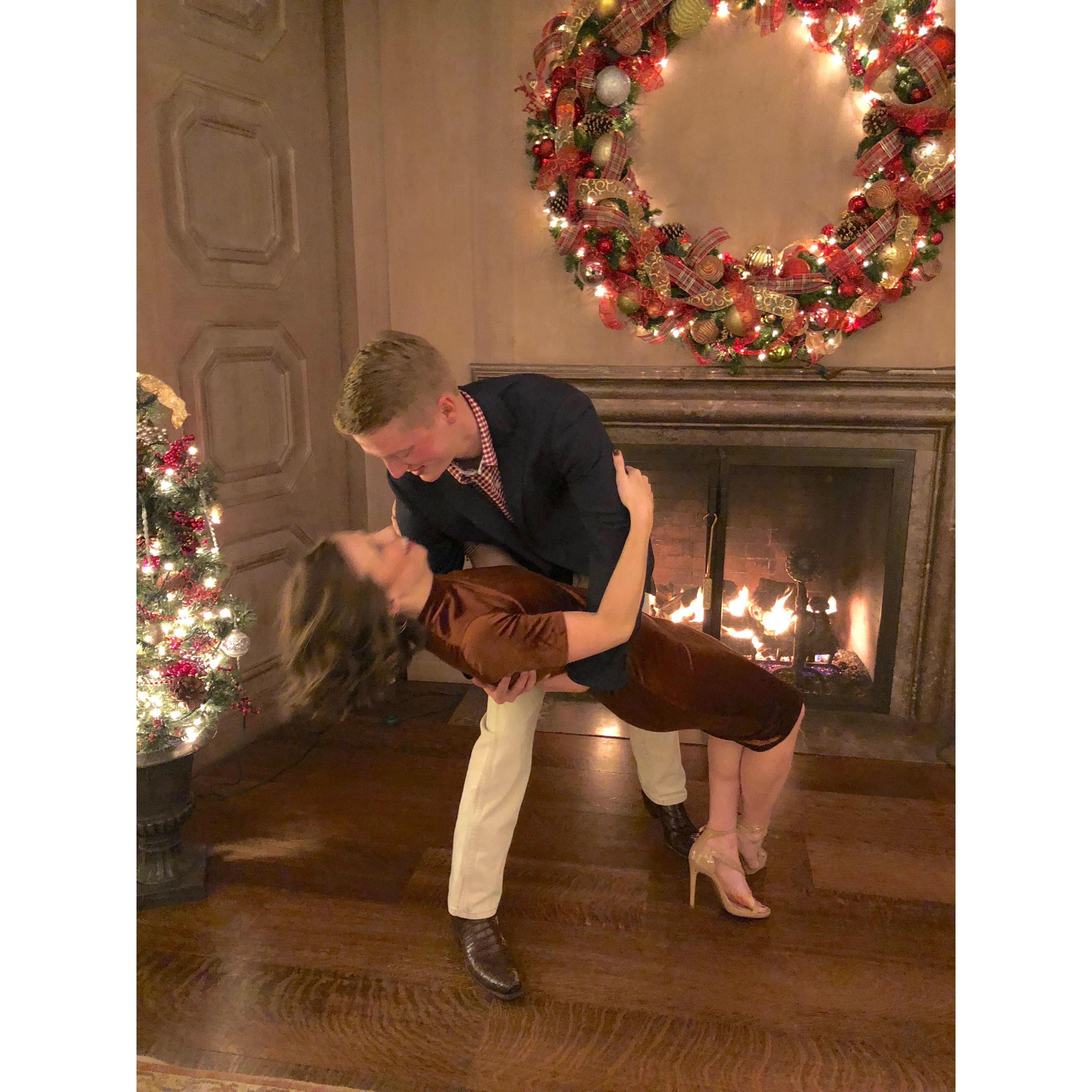 Sarah's first B&G Christmas!