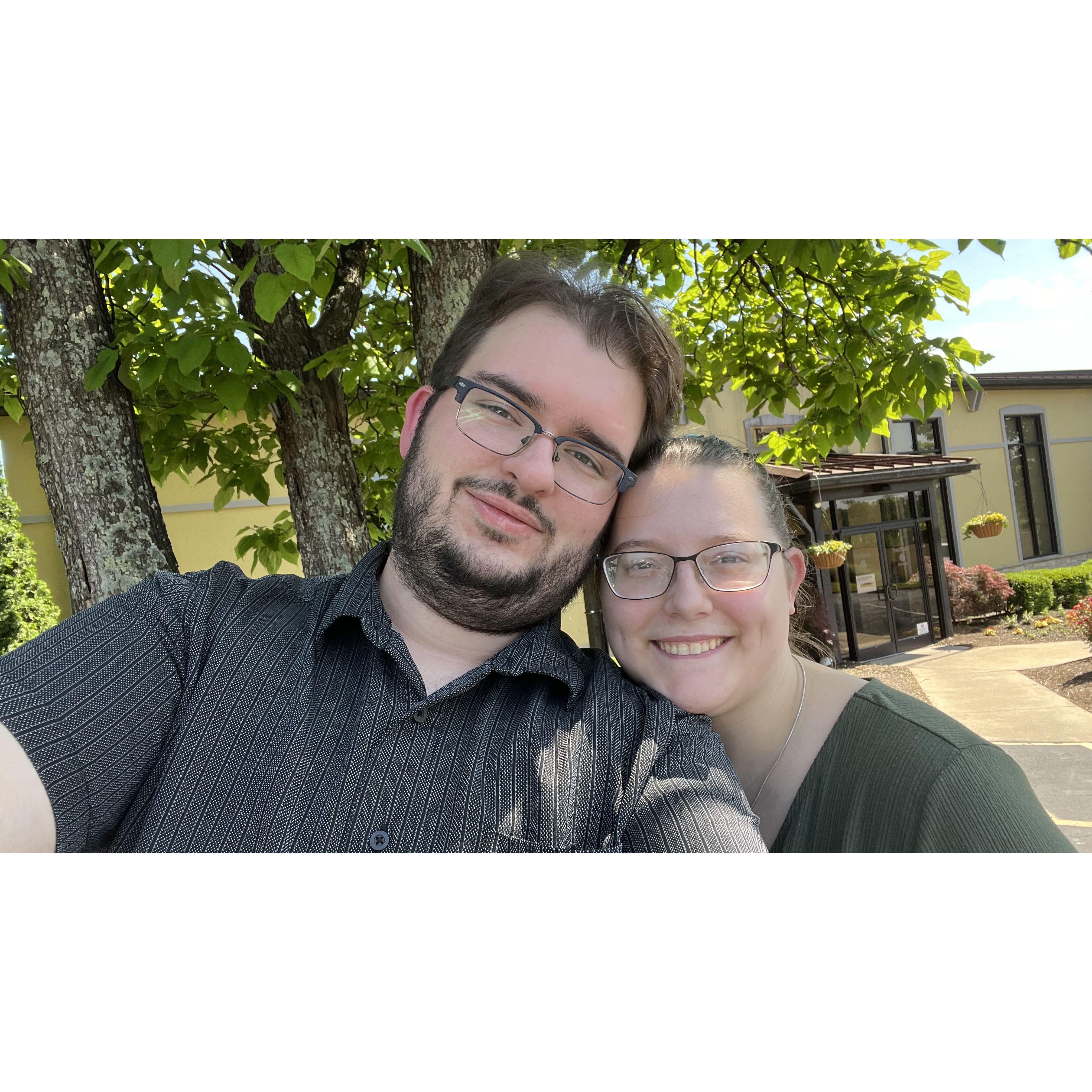 First distillery tour! This was taken at Four Roses.