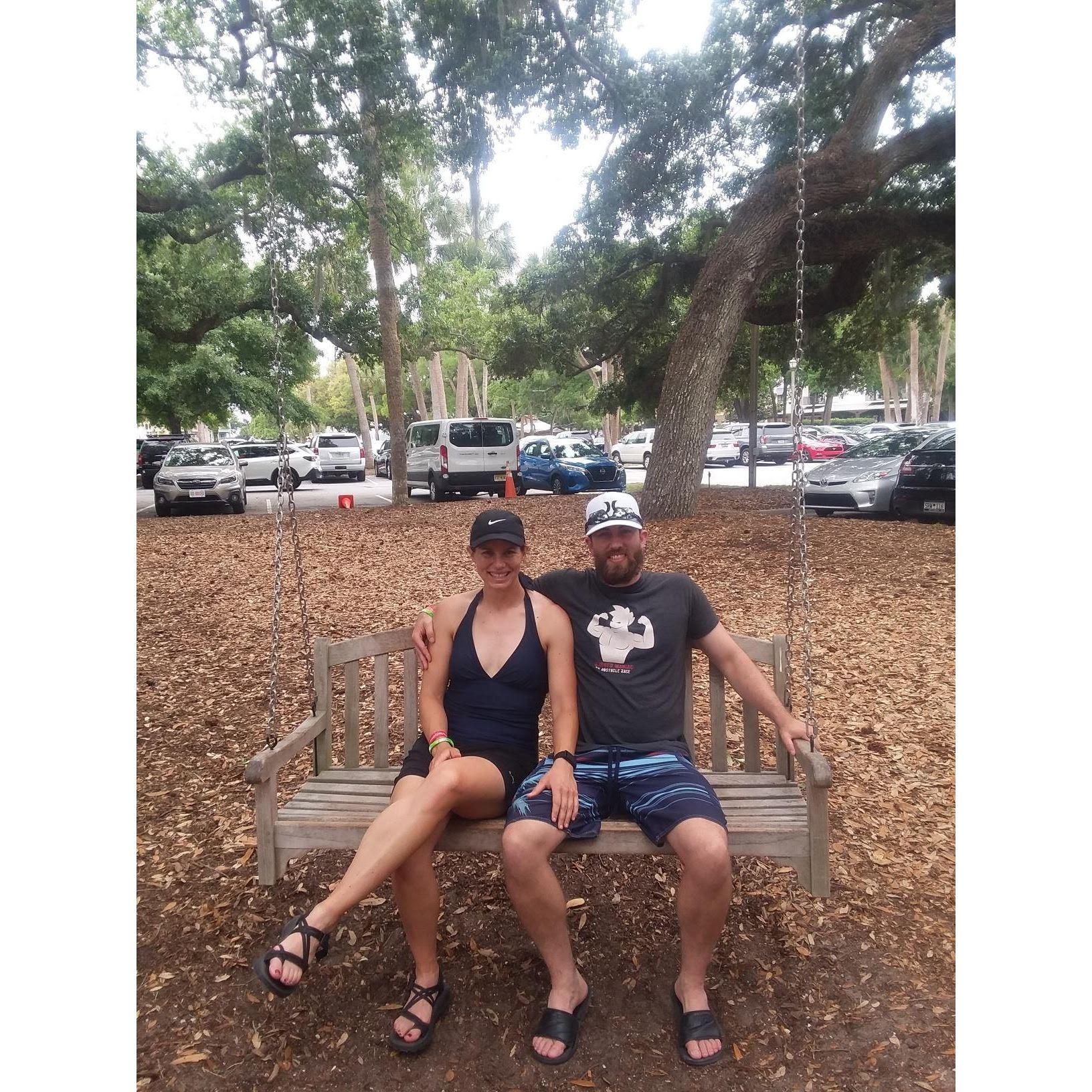 First trip to Hilton Head and Katie meeting all of Adam's extended family - May '21