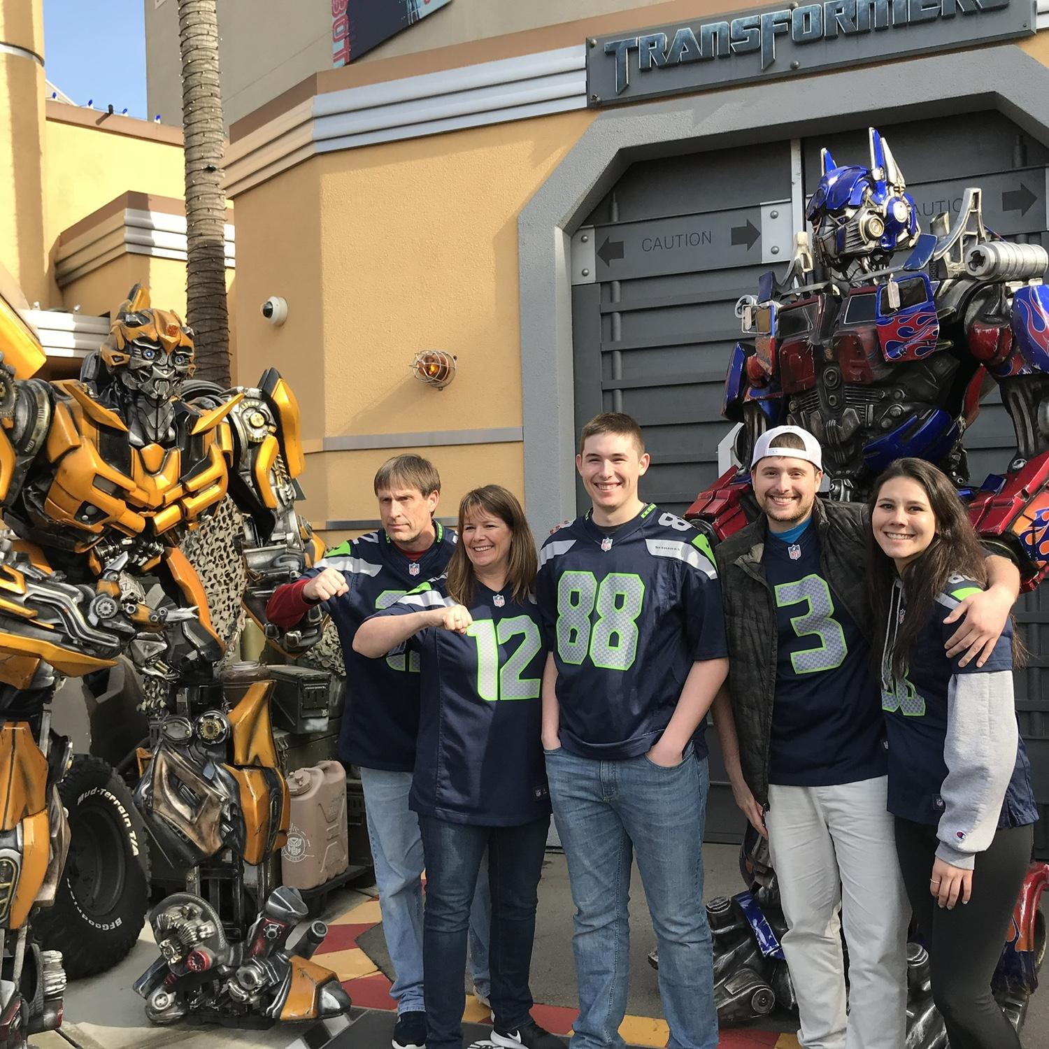 Another great day spent at Universal California during Christmas 2017