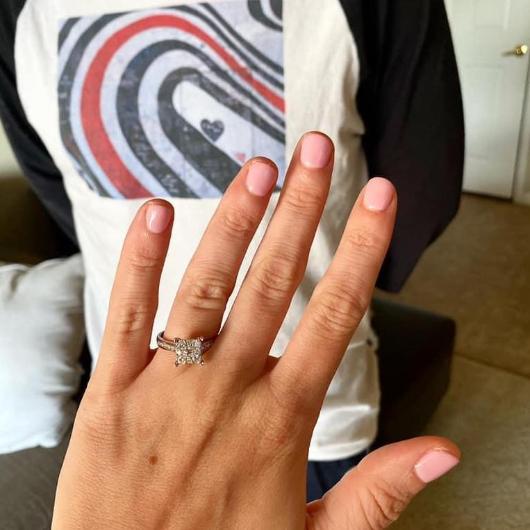 9/27/2020 the day Peter said "will you marry me" and Samantha grabbed the ring and screamed "YES!"