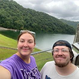 Here we went exploring a park in eastern Kentucky after visiting Sebastian and Elizabeth and meeting baby Kellin!