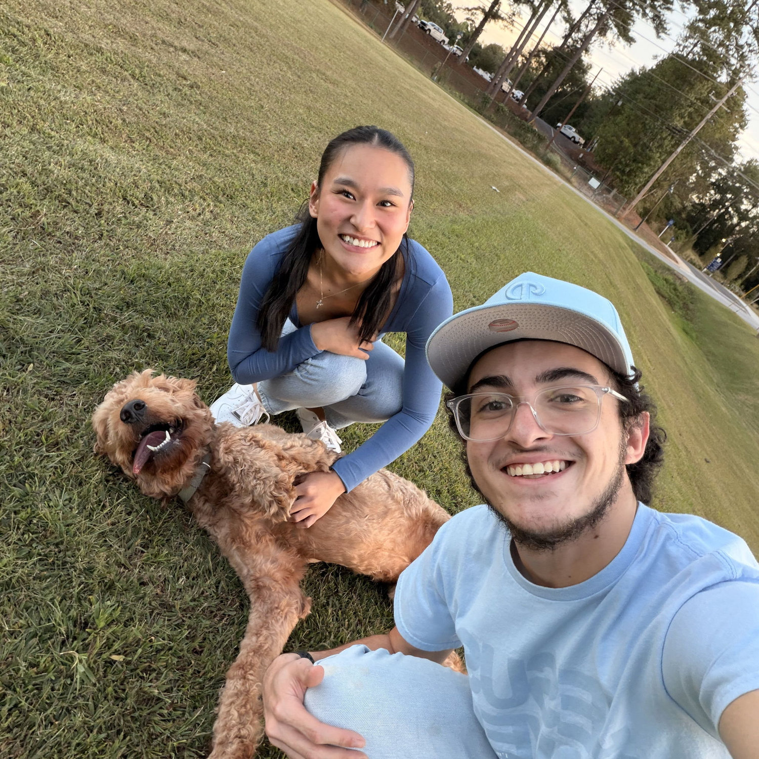 Taking care of a friendโs dog! ๐ซถ๐ผ๐ซถ๐ผ
One of our favorite photos :)