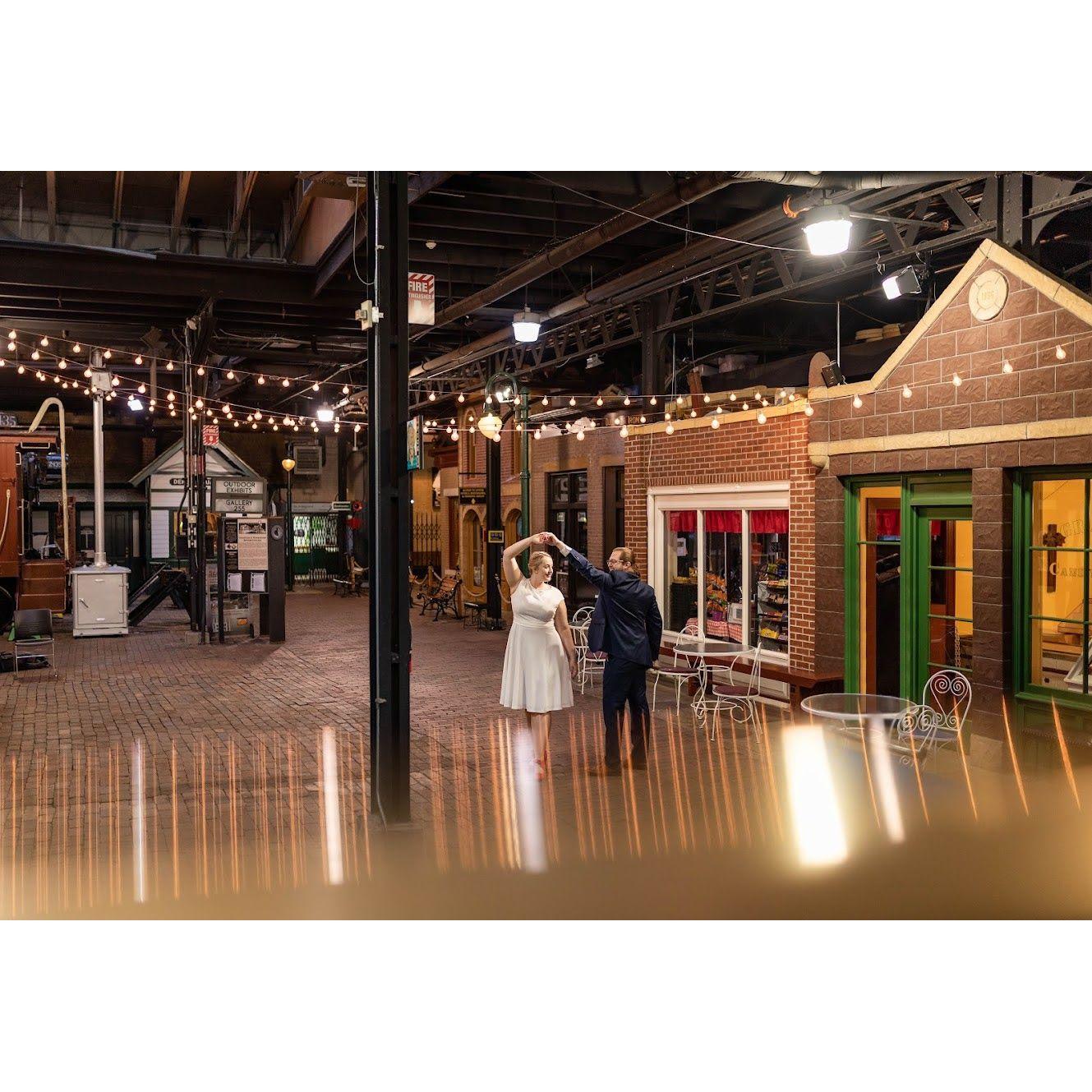 Dancing at the depot
