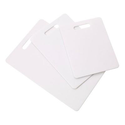 Farberware 3pc Essential Poly Cutting Boards White