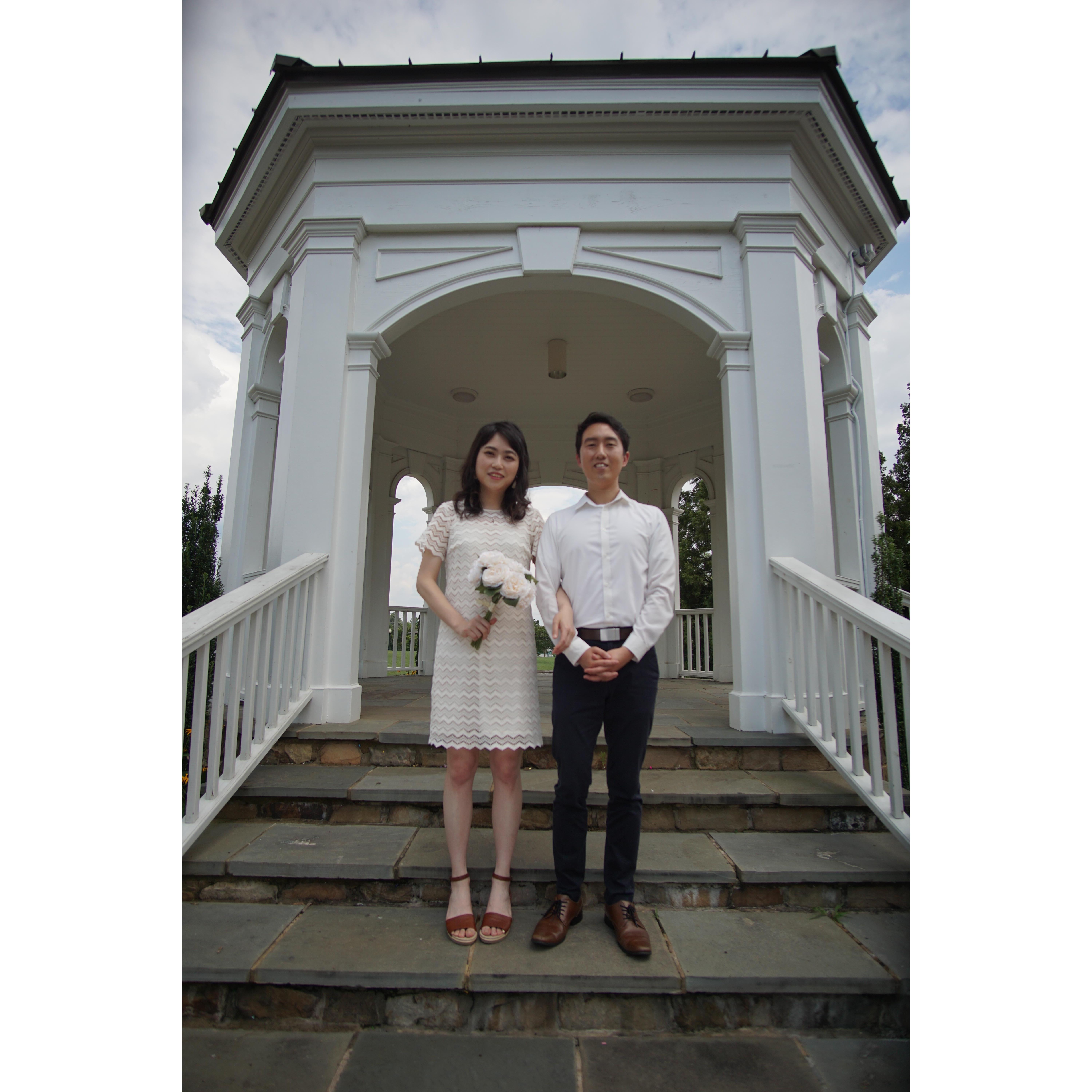This is our First Official Engagement Photo