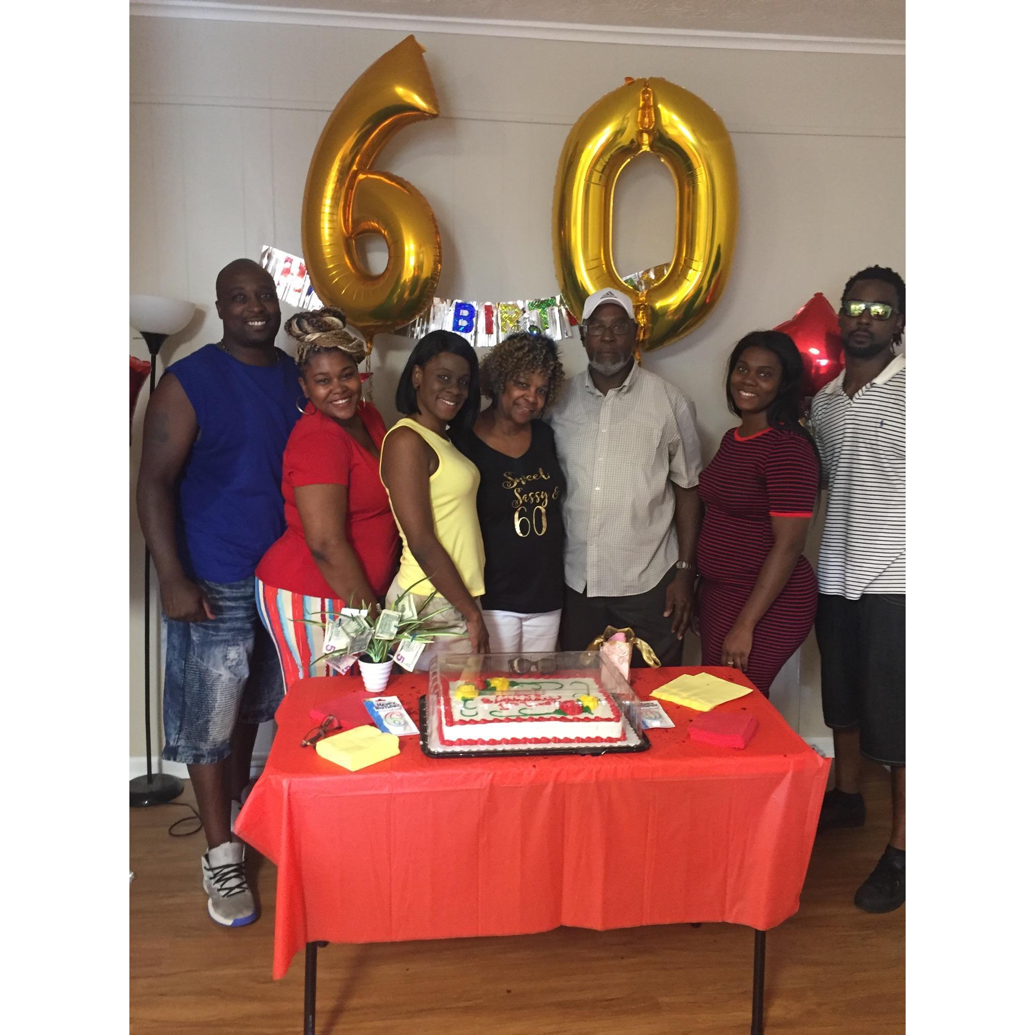 Veronica’s 60th Birthday celebration