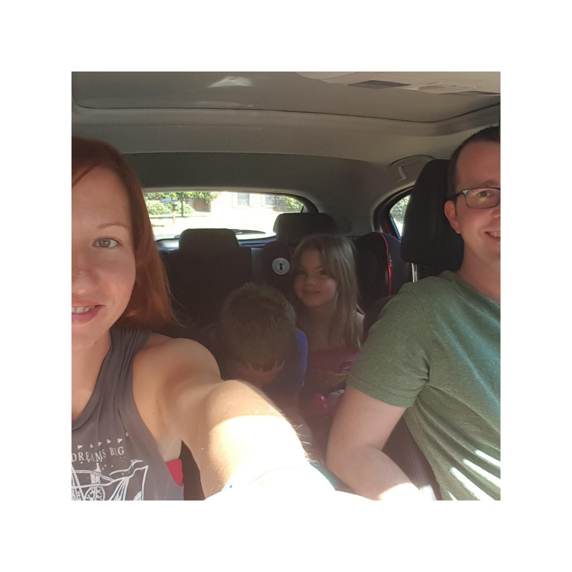 First family trip out of town!