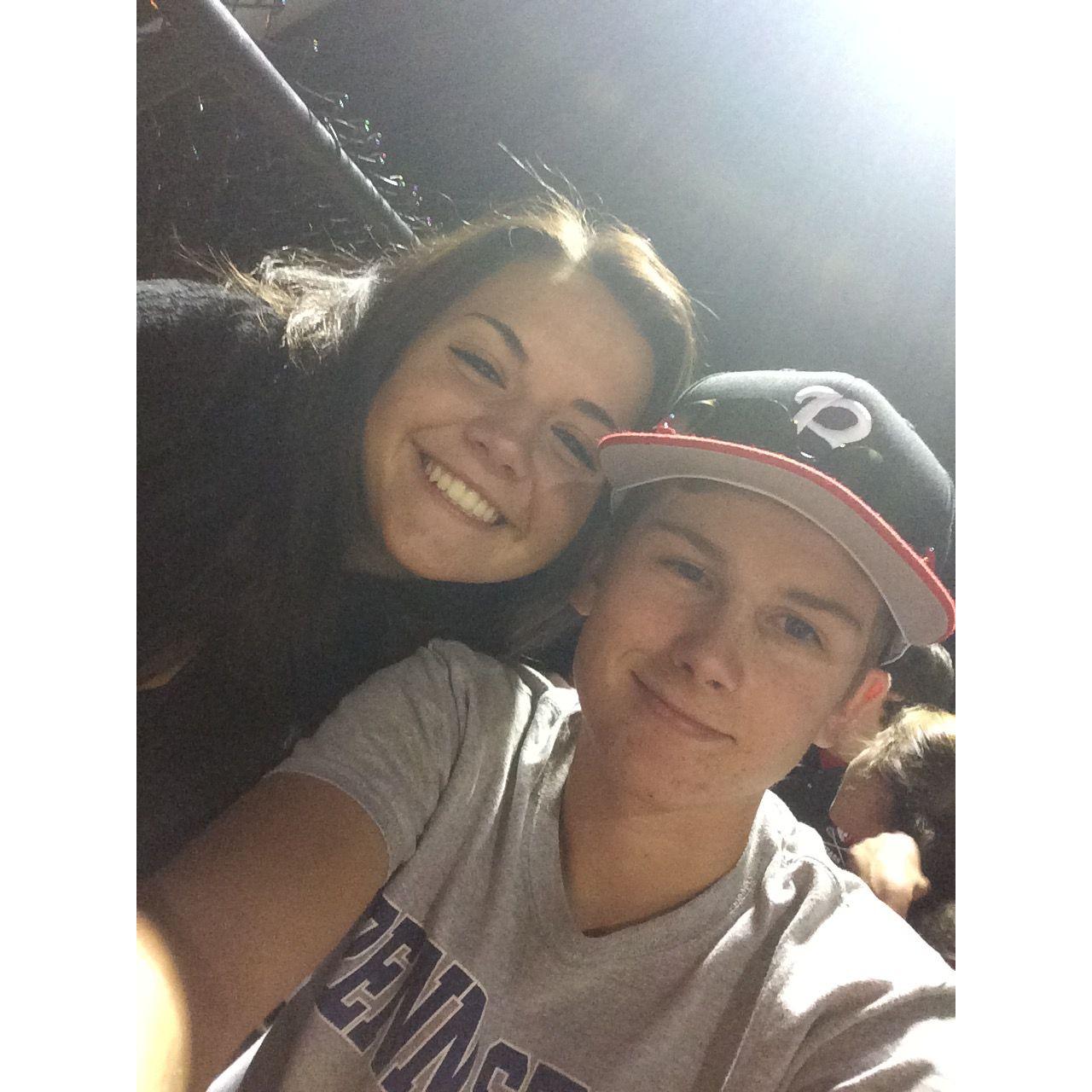 Our first picture together- 9/11/2015