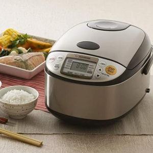 Zojirushi NS-TSC10 5-1/2-Cup (Uncooked) Micom Rice Cooker and Warmer, 1.0-Liter