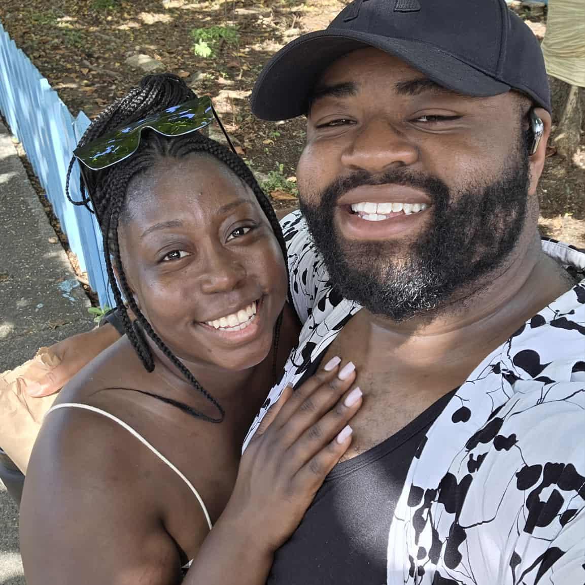 First time on international soil - Jamacia!