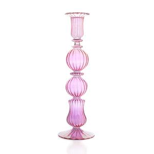 Ombo Glass Candlestick