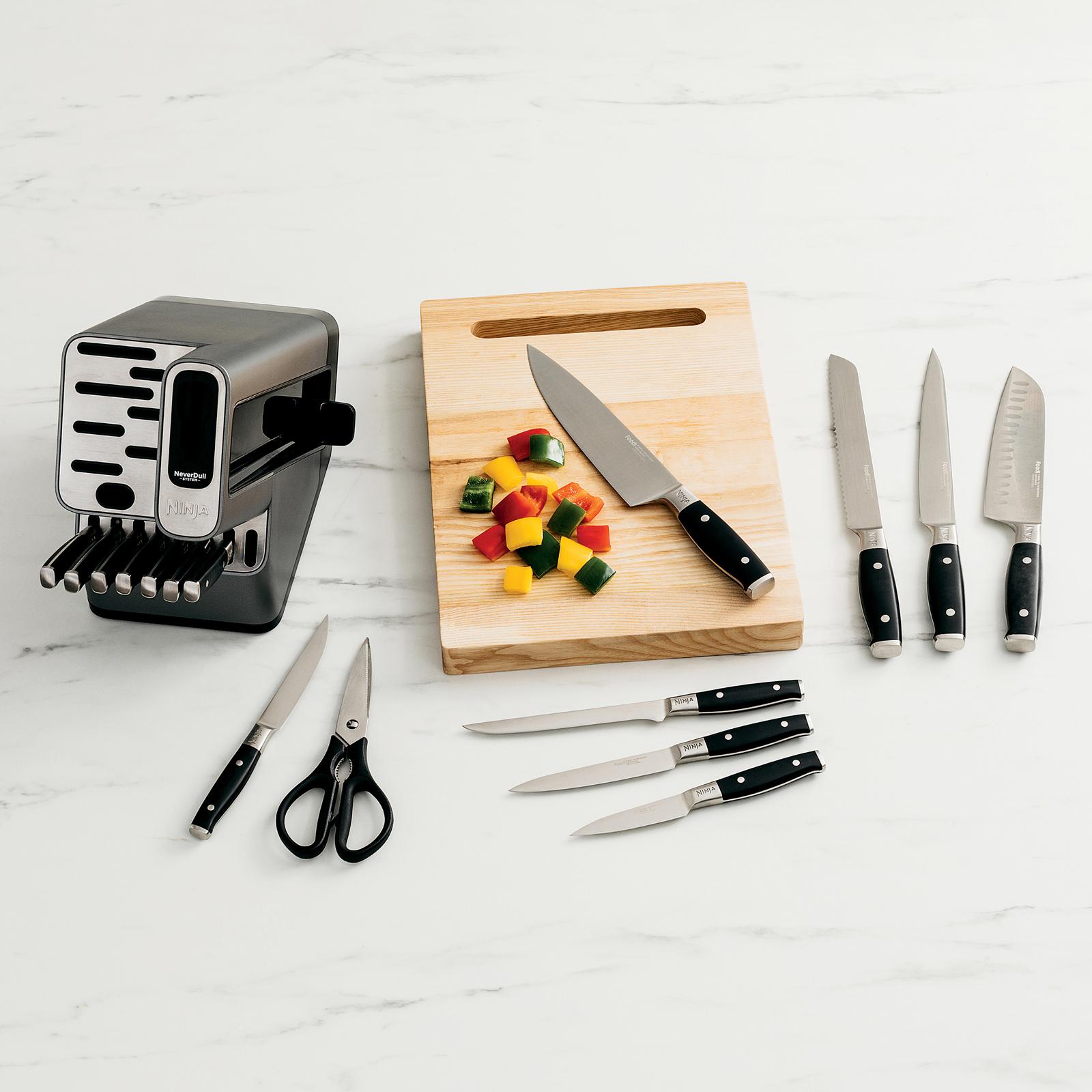 Ninja, Foodi NeverDull Premium 17-Piece Knife Block Set | Zola