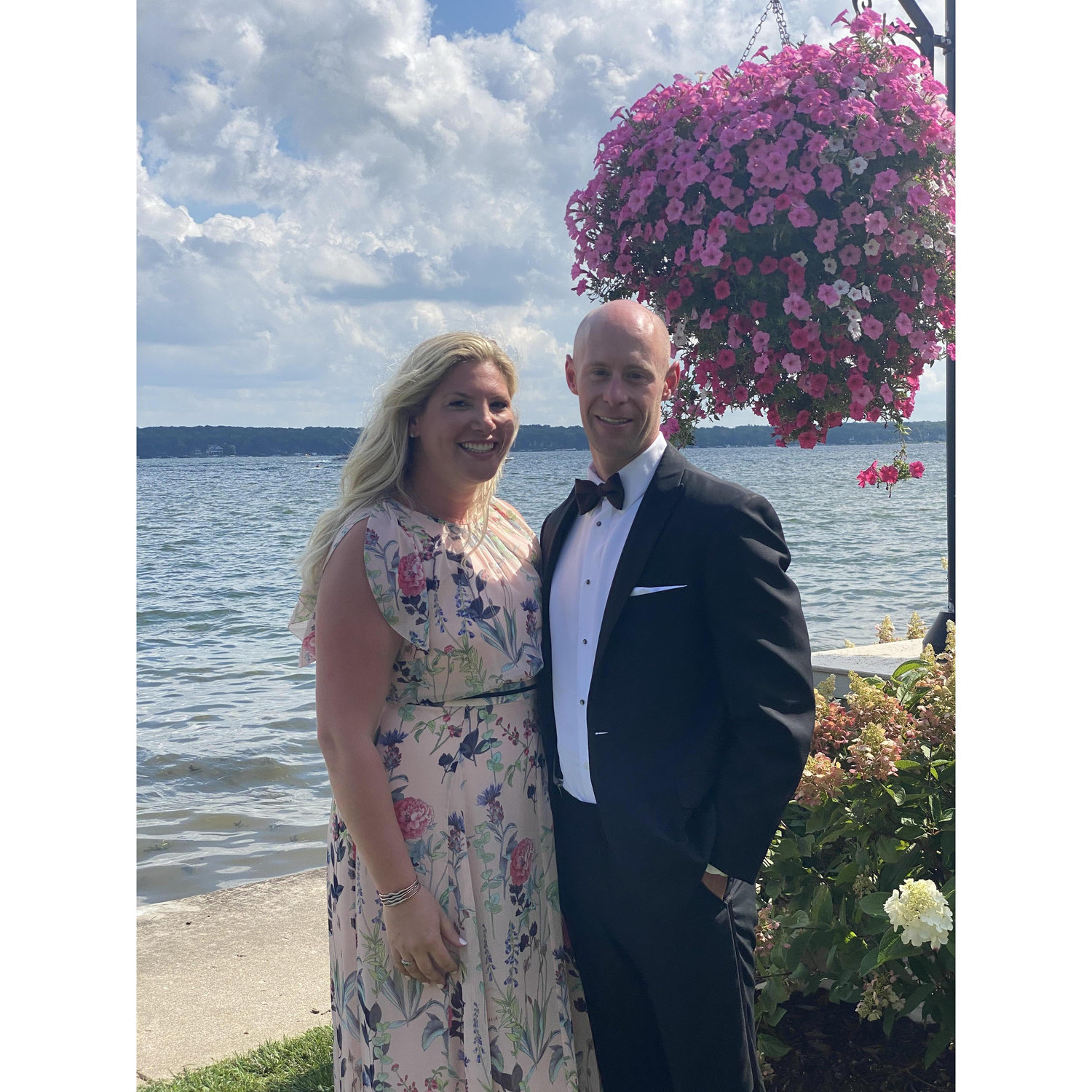 Jim and Meghan Marek's wedding at Lake Delavan.