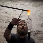 Simon Pearce Glassblowing