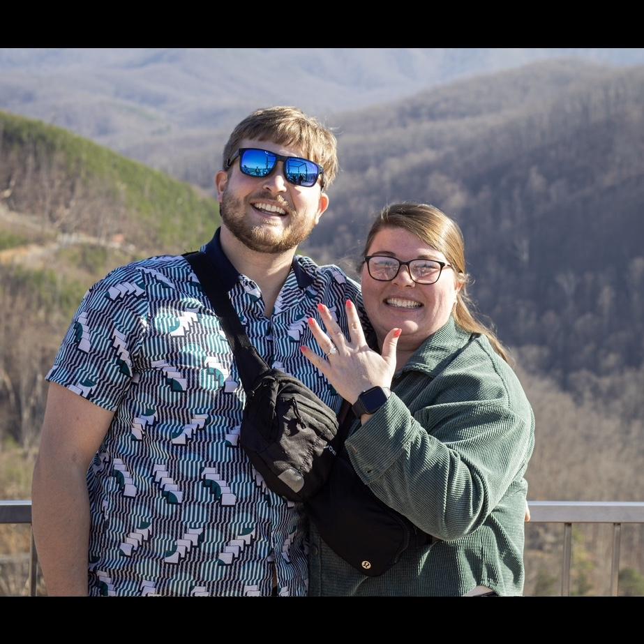 Engaged in Gatlinburg! 02/03/2024