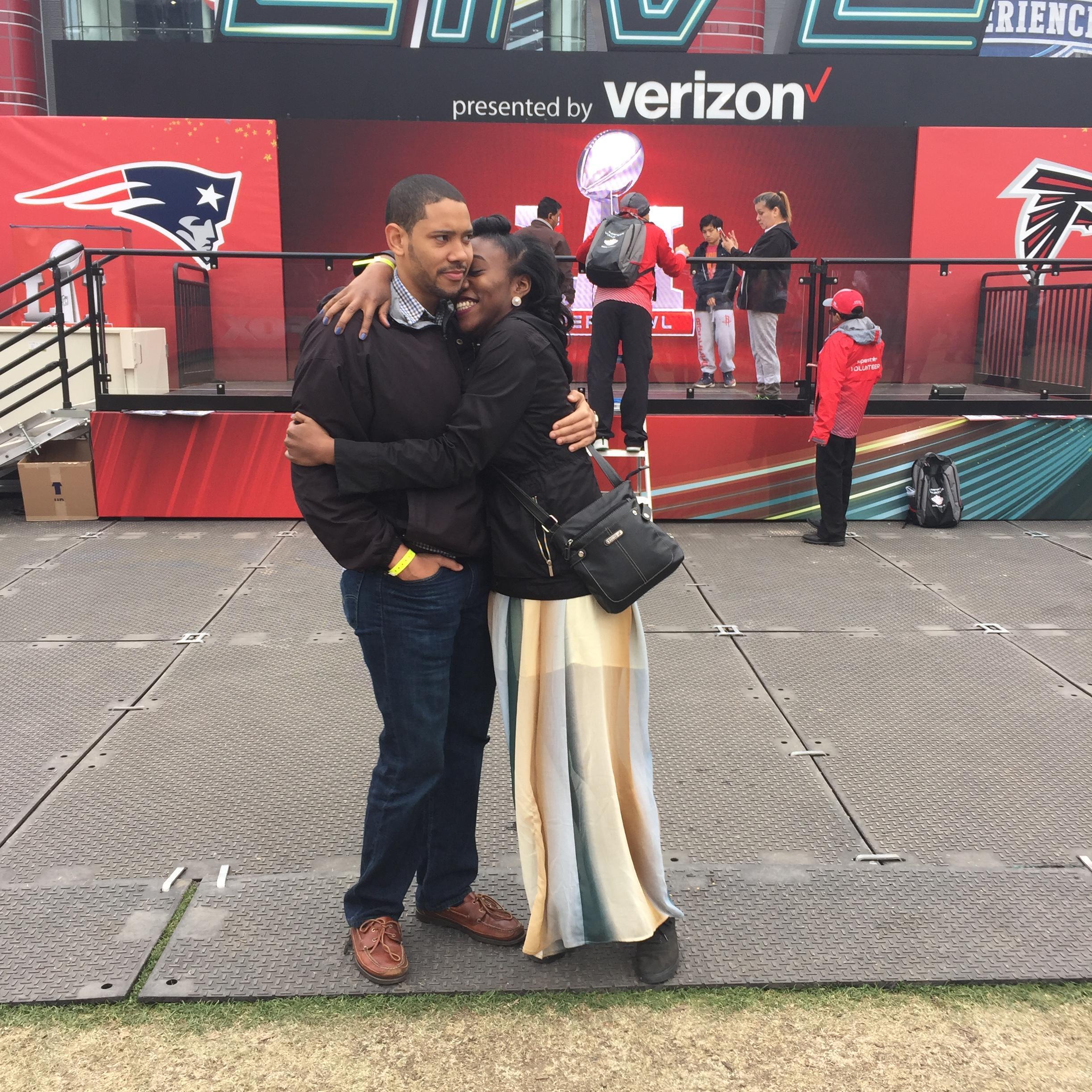that time in 2017 we went to the super bowl in Houston...kind of LOL