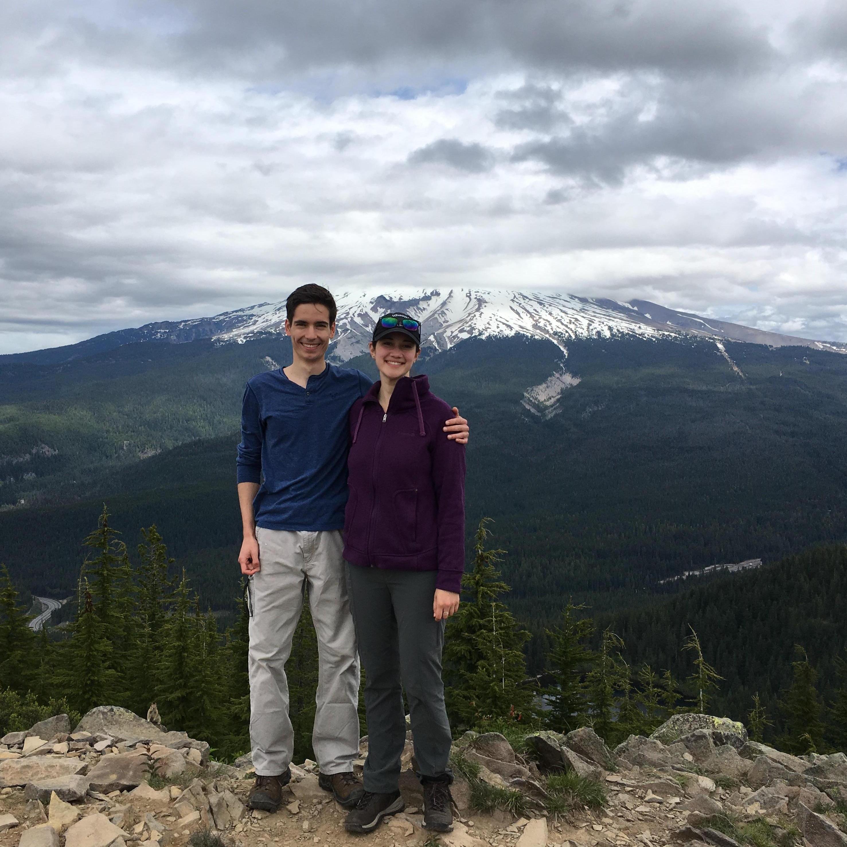 Hans returned to Oregon in June after Meredith's defense, and we spent some time hiking the PNW and exploring Portland.