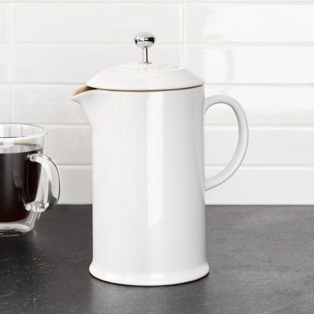 Le Creuset ® White French Press