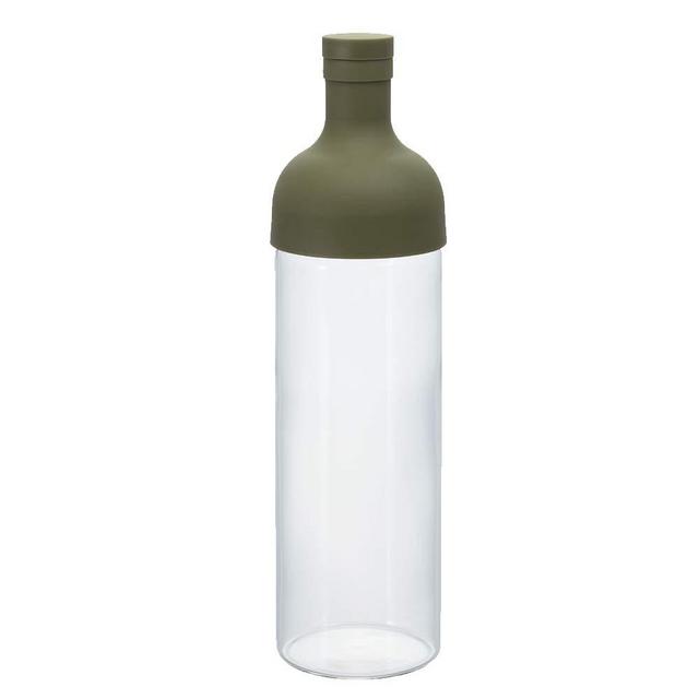 Hario Filter-In Cold Brew Tea Bottle, 750ml, Olive Green