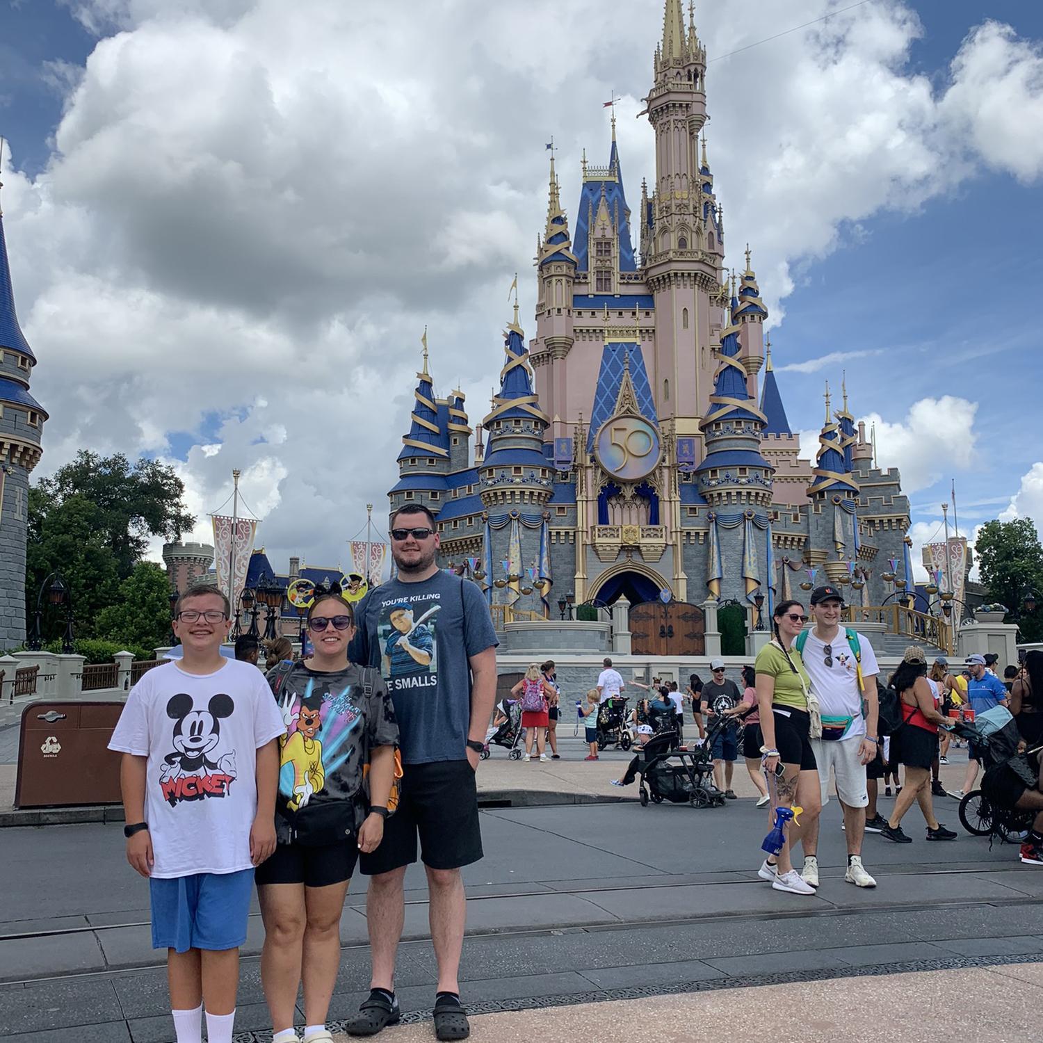 Vacation to Disney World for Parker's 13th birthday in August 2022