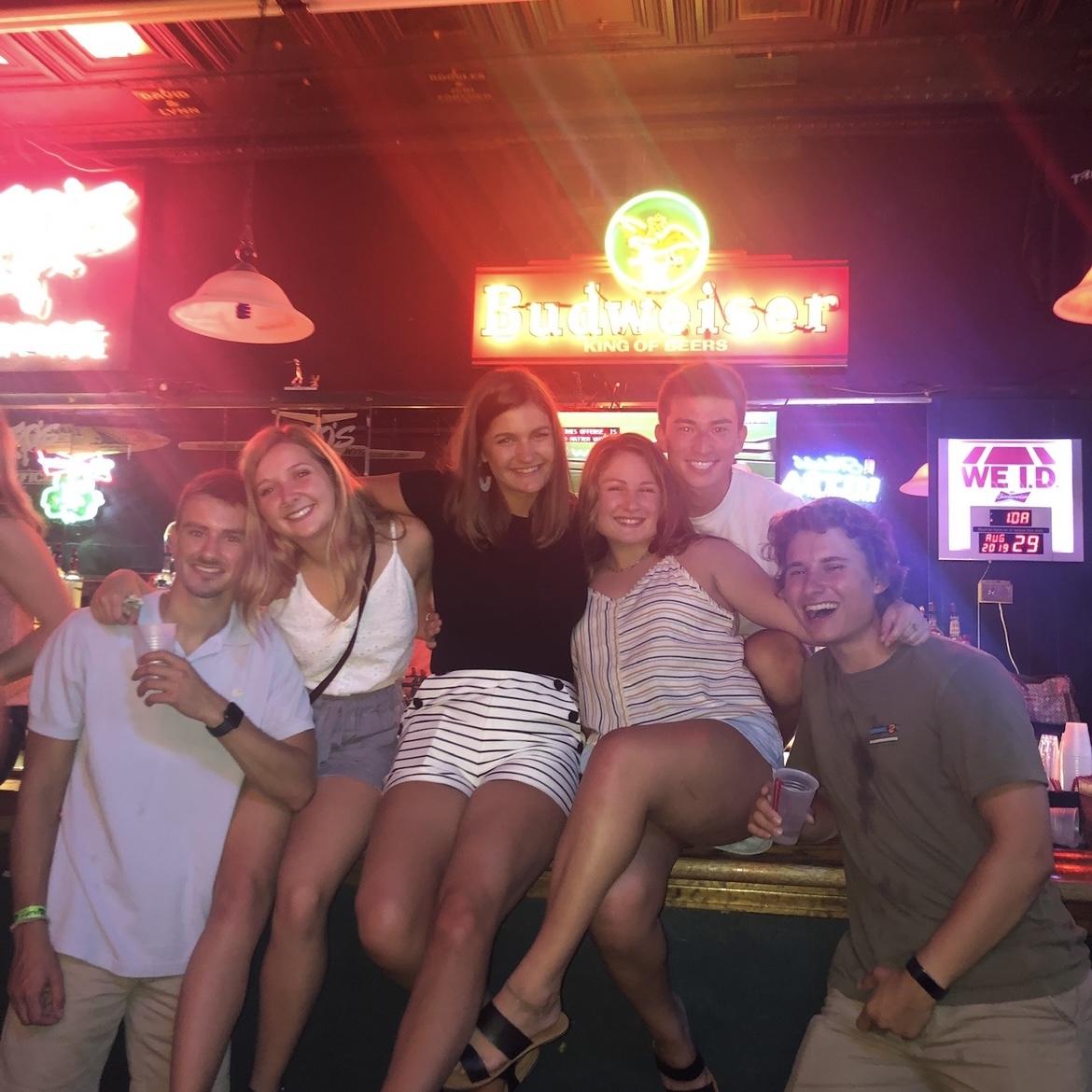 8/30/19 At our favorite bar in Kirksville, TPs!