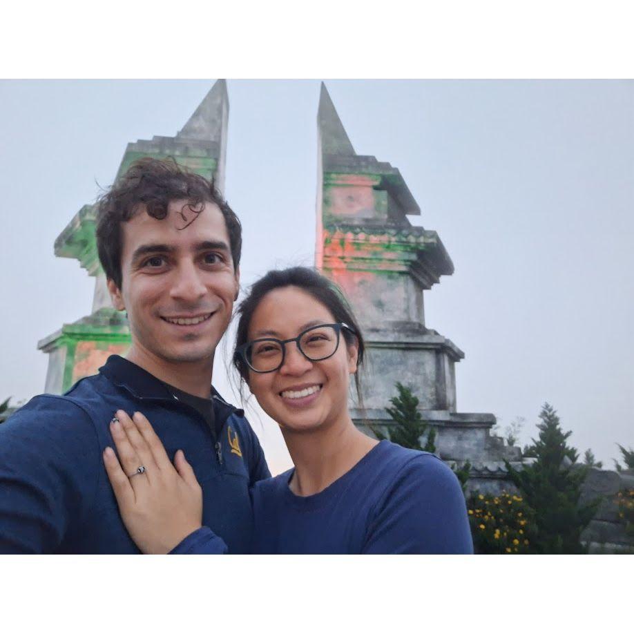 Post-proposal in Sa Pa, Vietnam - 2024