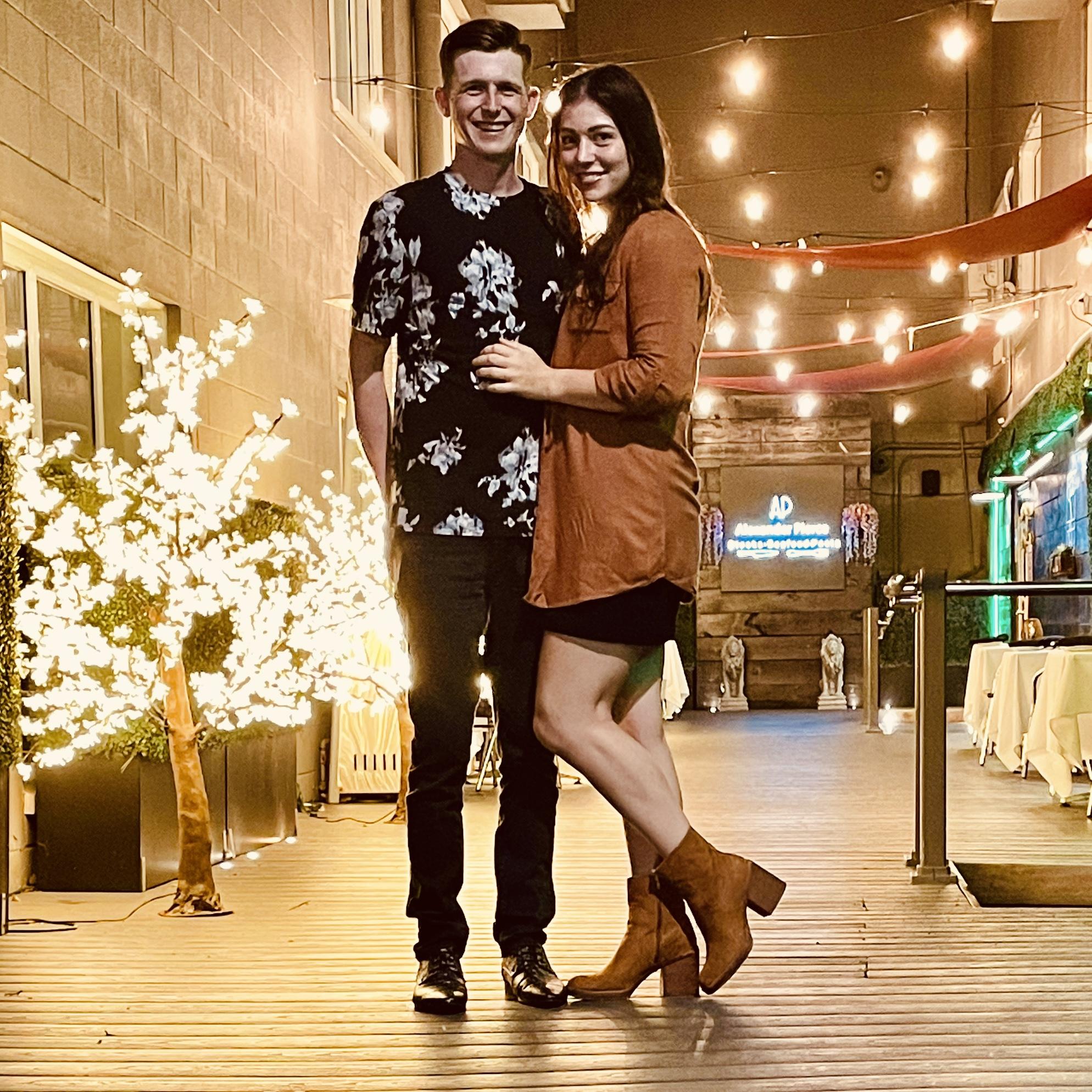 Our first birthday celebration & first photo together <3 2022