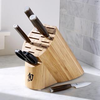 Shun ® Premier 5-Piece Block Knife Set with Bonus Shears