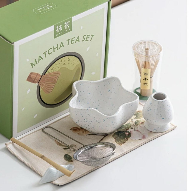 Complete Ceremonial Matcha Kit - Color: Hoshi no Hana