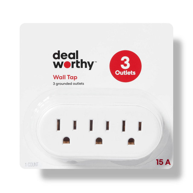 3 Outlet Wall Tap White - Dealworthy™